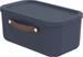 Rotho Aufbewahrungsbox Maloja 12 l, Midnight Blau