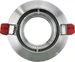 Schönenberger Einbauring Brilliant Ø80 mm, Aluminium gebürstet