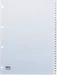 Kolma Register A4 Vista 1-31 31-teilig transparent farblos