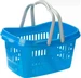 Edi Baur Einkaufskorb 18L Blau, Breite: 28 cm, Detailfarbe: Blau