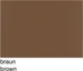 Scaldia Tonzeichenpapier A2, 130 g/m², 100 Stück, Braun
