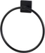 Cocon Handtuchhalter rund Schwarz