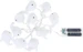 Cocon Lichterkette Wal, 165 cm, Betriebsart: Batteriebetrieb