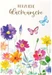 ABC Geburtstagskarte Schmetterling B6