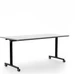 Profim Tisch U-Connect 3490-24 160 x 80 cm, Hellgrau/Schwarz