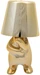 Cocon Goldene Tischleuchte THINKER, Dimmbar: nicht dimmbar