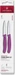 Victorinox Swiss Classic, Gemüsemesser Set, 2tlg, 8cm, gerade/wellen, mittelspitz, violett, box