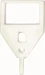 Rieffel KyStor-Schlüsselanhänger KR-A WEISS / 10 N