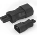 Alpha Elettronica Adapterstecker C7 - C14, gerade