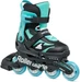 Rollerblade Inline-Skates Microblade Schwarz/Hellblau, 28-32