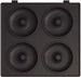Create Austauschbare Platten für STONE 2 in 1 COMPACT - DONUTS