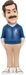 Minix - TV Series 148 - Ted Lasso - Ted Lasso Statue 12cm