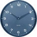 Karlsson Wanduhr Orgullo Ø 40 cm, Blau, Form: Rund