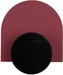 present time Wandhaken Single Knob, MDF, Red ochre, Eigenschaften: Keine