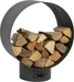 Esschert Design Holzregal Rund, Stahl