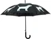Esschert Design Schirm Reflektor Hunde Grau/Schwarz