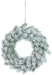 Chalet Adventskranz 40 cm, beschneit