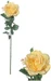 Chalet Kunstblume Rose 66 cm, Gelb