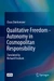Qualitative Freedom - Autonomy in Cosmopolitan Responsibility
