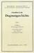 Handbuch der Dogmengeschichte / Bd I: Das Dasein im Glauben / Die theologische Methode