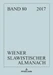 Wiener Slawistischer Almanach Band 80/2018