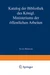 Katalog der Bibliothek des Königl. Ministeriums der Öffentlichen Arbeiten