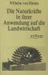 Die Naturkräfte in ihrer Anwendung auf die Landwirtschaft