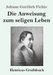 Die Anweisung zum seligen Leben (Großdruck)