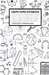 Mathematik Notizbuch Graphisches Papier Notizbuch Notizbuch aus Millimeterpapier - 1/2 Zoll große Quadrate