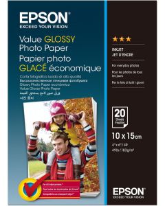 Epson Value Glossy Fotopapier 10 x 15 cm Image 1