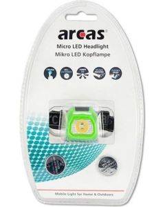 Arcas Stirnlampe Mikro LED Kopflampe BP1 Image 1