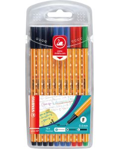STABILO Fineliner point 88® Strichstärke: 0,4 mm Schreibfarbe: rot, blau, grün, schwarz Image 1