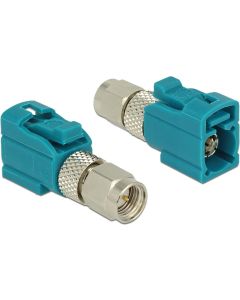 Delock Adapter FAKRA Z Buchse zu SMA Stecker Image 1