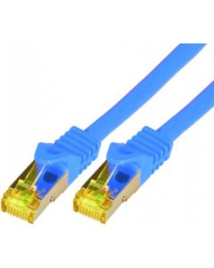 M-Cab CAT7 S-FTP-PIMF-LSZH-0.25M-BLU Image 1