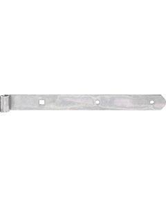 GAH Ladenband Länge 300 x 10 x 30 mm Stärke 3 mm Stahl galv. verz. dickschichtpassiviert Ø 10 mm abge... Image 1