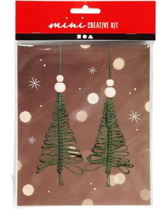 Creativ Company Bastelset Mini Tannenbaum 2 Stück Image 1