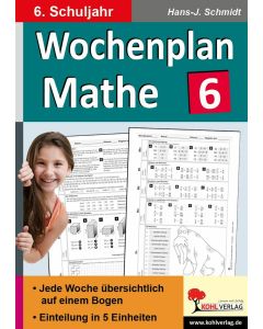 Wochenplan Mathe / 6. Schuljahr Image 1