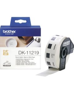 Brother DK-11219 Runde Papieretiketten Image 1