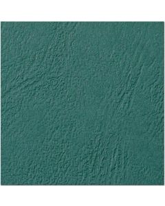 GBC LeatherGrain - Karton A4 100 Stk. - dunkelgrün Image 1