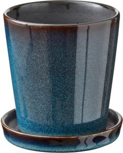 Bitz Pflanzengefäss Blau Image 1