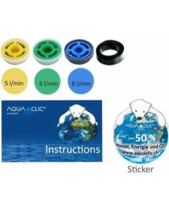 aquaclic Regler-Set für SwissClima Duschkopf Image 1