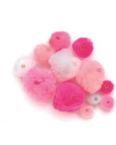 Glorex Pompons mit Öse Image 1