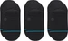 Stance Socken Icon No Show Schwarz 3er-Pack