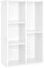 Vasagle Regal 5 Ablagen 50 x 80 cm, Weiss