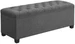 Songmics Sitztruhe Ottomane mit Stauraum 110 x 40 cm