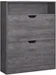 Vasagle Schuhschrank 80 x 24 x 102 cm, Grau