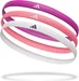 adidas Hairbands Lila/Pink/Weiss