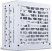 Phanteks AMP GH 850W 80 PLUS Gold Netzteil, PCIe 5.1, ATX 3.1 - 850 Watt, weiss