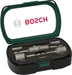 Bosch Professional Zubehör Steckschlüssel-Set, 6-teilig, 50 mm, 6 - 13