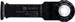 Bosch Professional Zubehör BIM Tauchsägeblatt MAIZ 32 APB, Wood and Metal, 80 x 32 mm, 1er-Pack